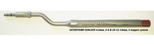 OSTEOTOME CONCAVE, SINUS