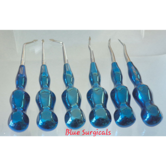 blue surgical set