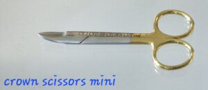 crown scissors mini